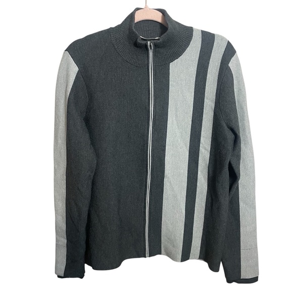 Athleta wool blend zip sweater jacket size XL - Picture 1 of 9